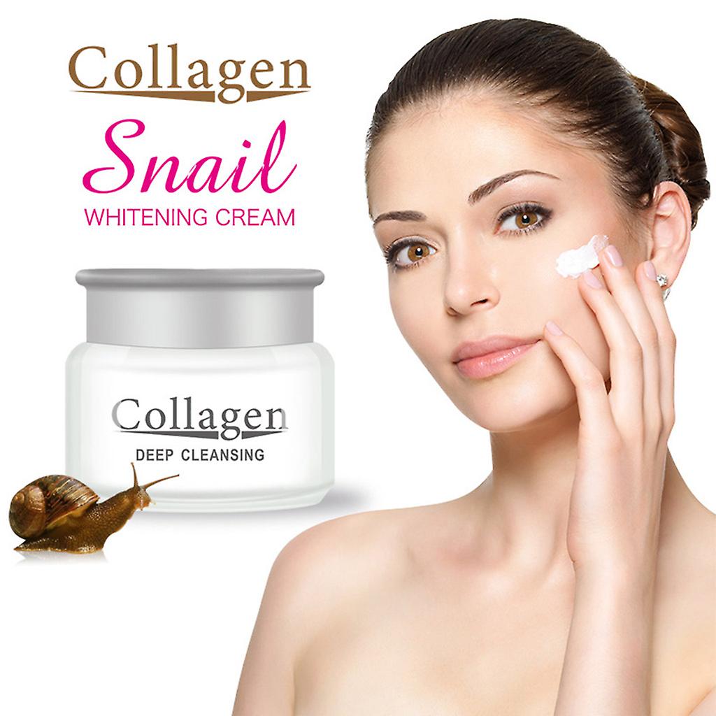 Crema facial baba de caracol con Colágeno - 80G - Imagen 2