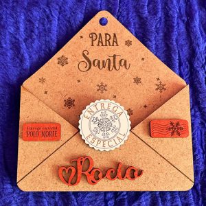 Sobre para la carta de Santa Claus